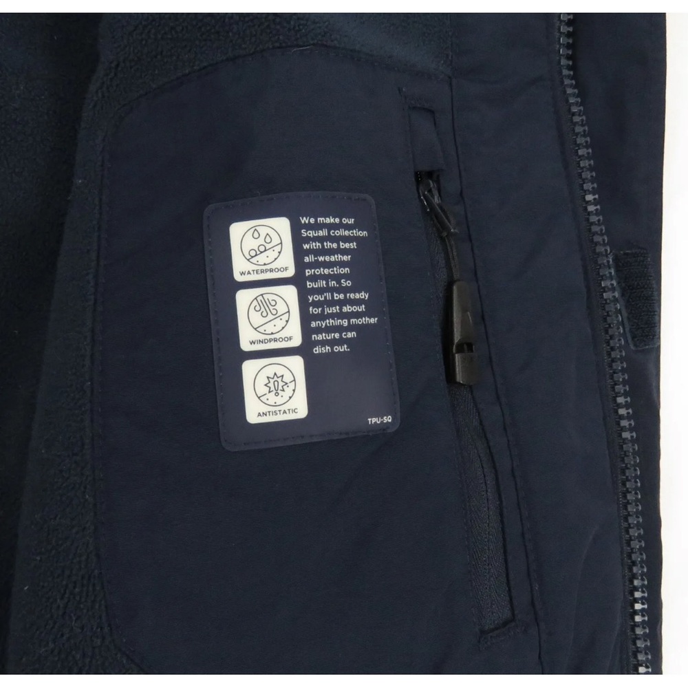 Lands End Waterproof Windproof Insulated Mens Hooded Full Zip Parka Jacket S - Picture 9 of 11